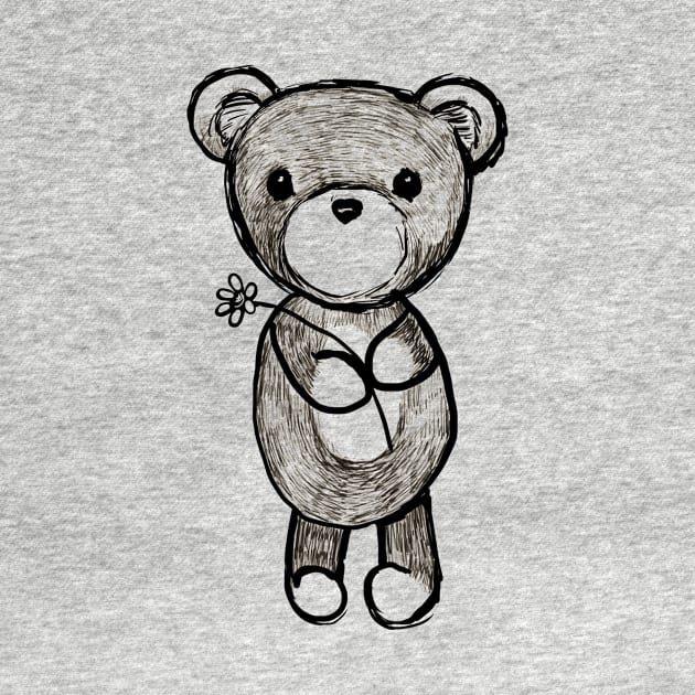 Adorable Teddy Bear by Korry